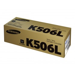 Samsung CLT-K506L - à rendement élevé - noire - original - toner