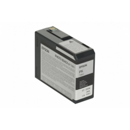Epson T5801 - noiree photo - originale - cartouche d'encre Epson T5801 - noiree photo - originale - cartouche d'encre