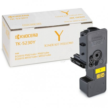 Original Kyocera 1T02R9ANL0 / TK5230Y Toner jaune Original Kyocera 1T02R9ANL0 / TK5230Y Toner jaune