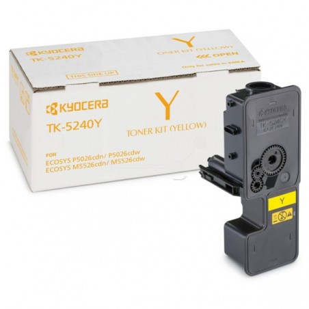 Original Kyocera 1T02R7ANL0 / TK5240Y Toner jaune Original Kyocera 1T02R7ANL0 / TK5240Y Toner jaune