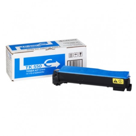 Original Kyocera 1T02HMCEU0 / TK550C Toner cyan Original Kyocera 1T02HMCEU0 / TK550C Toner cyan
