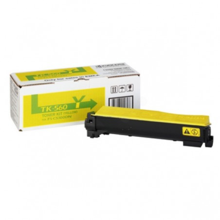 Original Kyocera 1T02HNAEU0 / TK560Y Toner jaune Original Kyocera 1T02HNAEU0 / TK560Y Toner jaune