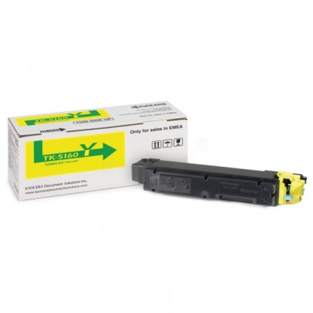 Original Kyocera 1T02NTANL0 / TK5160Y Toner jaune Original Kyocera 1T02NTANL0 / TK5160Y Toner jaune