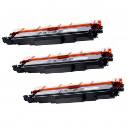Toner équivalent à Brother TN243BK Pack de 3 Noir