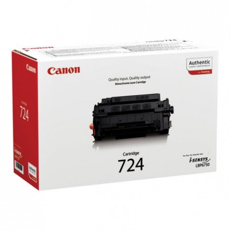 Canon CRG-724 - noir - originale - cartouche de toner Canon CRG-724 - noir - originale - cartouche de toner