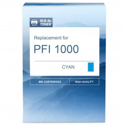 Cartouche compatible Canon PFI 1000 C