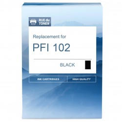 Canon PFI 102BK cartouche d'encre compatible