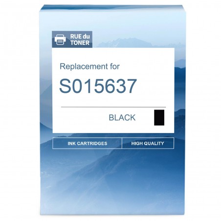 Ruban d'impression compatible C13S015637 Epson