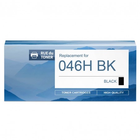 Cartouche de toner 046H BK Canon compatible Noir Cartouche de toner 046H BK Canon compatible Noir