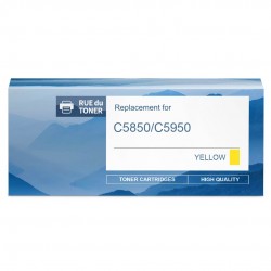 Cartouche de toner 43865721 OKI compatible Jaune