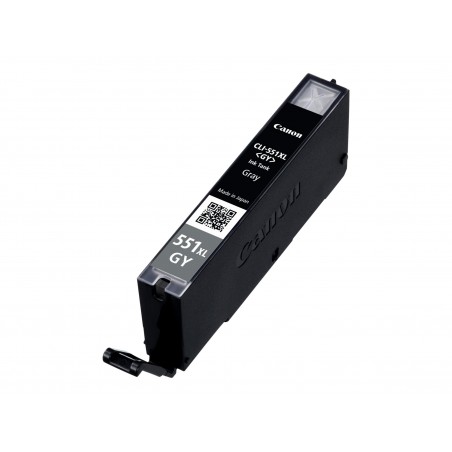 Canon CLI-551XLGY - à rendement élevé - gris - originale - cartouche d'encre Canon CLI-551XLGY - à rendement élevé - gris - originale - cartouche d'encre