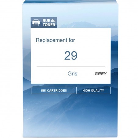 Canon PGI 29 GY cartouche d'encre compatible Canon PGI 29 GY cartouche d'encre compatible