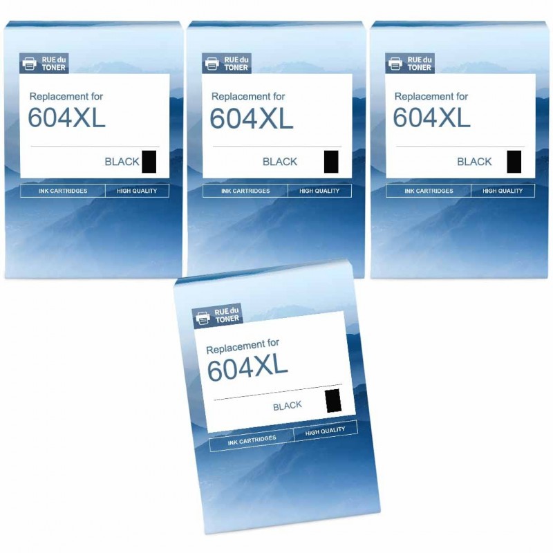 Pack de 4 cartouches compatibles Epson 604XL