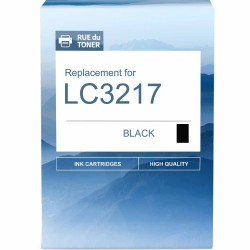 Cartouche jet d'encre équivalent BROTHER LC3217BK (LC3217BK)