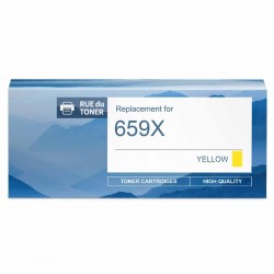  HP 659X W2012X Cartouche de toner compatible Jaune