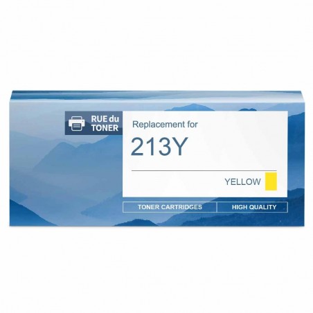  HP 213Y W2132Y Cartouche de toner compatible Jaune