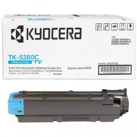  Kyocera TK5380C 1T02Z0CNL0 Cartouche de toner originale Cyan