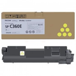  Ricoh type SPC360E 408191 Cartouche de toner originale Jaune