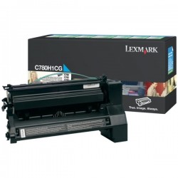  Lexmark  C780H1CG Cartouche de toner originale Cyan
