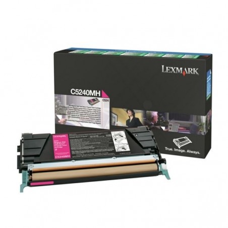 Lexmark  C5240MH Cartouche de toner originale Magenta