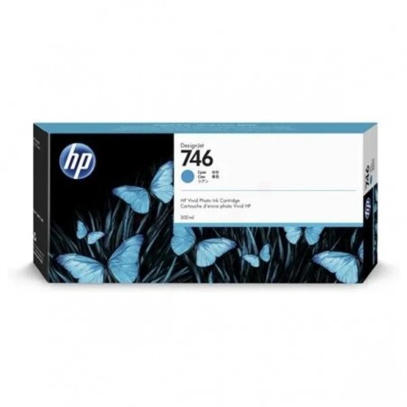  HP 746 P2V80A cartouche Cyan