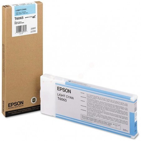  Epson T6065 C13T606500 cartouche Cyan clair