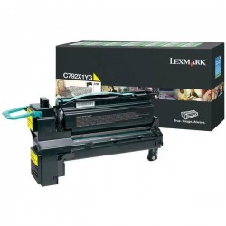  Lexmark C792 C792X1YG Cartouche de toner originale Jaune