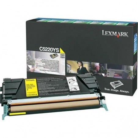  Lexmark  C5220YS Cartouche de toner originale Jaune