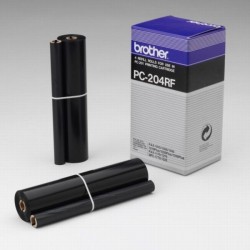  Brother  PC204RF Pack de 4 rubans d'impression original Noir