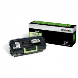  Lexmark 622X 62D2X00 Cartouche de toner originale Noir