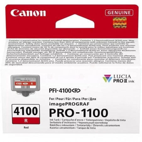  Canon PFI 4100R 6785C001 cartouche Rouge