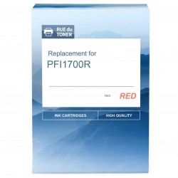  Canon PFI1700R 0783C001 cartouche compatible Rouge