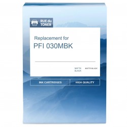  Canon PFI 030MBK 3488C001 cartouche compatible Noir mat
