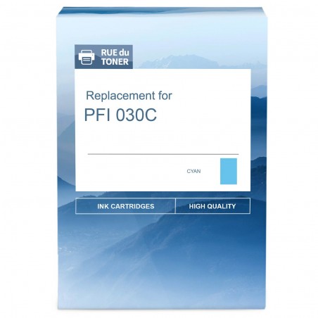  Canon PFI 030C 3490C001 cartouche compatible Cyan
