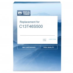  Epson C13T46S500 cartouche compatible Cyan clair