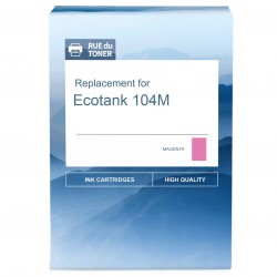  Epson Ecotank 104M C13T00P340 cartouche compatible Magenta