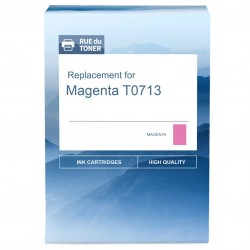  Epson Magenta T0713 C13T07134012 cartouche compatible Magenta