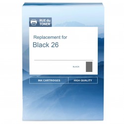  Epson Black 26 C13T26014012 cartouche compatible Noir