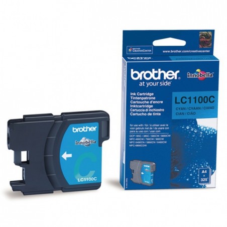 Brother LC1100 - cyan - originale - cartouche d'encre Brother LC1100 - cyan - originale - cartouche d'encre