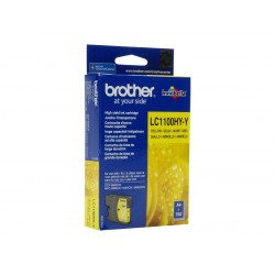 Brother LC1100HY - à rendement élevé - jaune - originale - cartouche d'encre