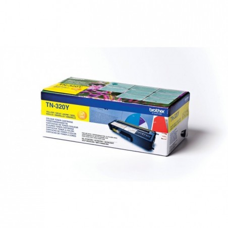 Brother TN320Y - jaune - original - toner Brother TN320Y - jaune - original - toner