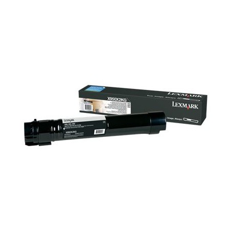 Lexmark X950DE/X952DE - à rendement élevé - noire - original - toner Lexmark X950DE/X952DE - à rendement élevé - noire - original - toner