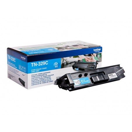Brother TN329C - cyan - original - toner Brother TN329C - cyan - original - toner