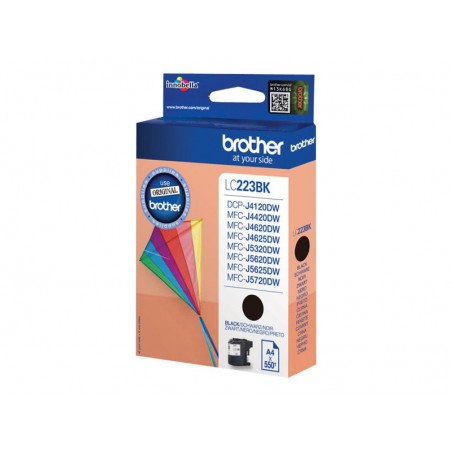Brother LC223 - noire - originale - cartouche d'encre Brother LC223 - noire - originale - cartouche d'encre