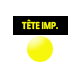 Encre consommable de couleur Jaune